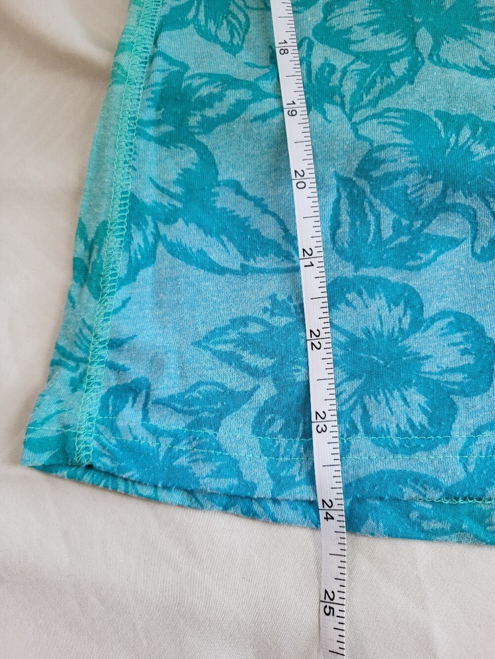 BOGO 🌿 dELiA*s Teal Green Ombre Hawaiian Tank - Picture 6 of 6